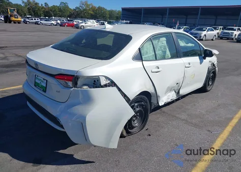 2021 Toyota Corolla Le from USA, damaged, VIN JTDEPMAE6MJ135440